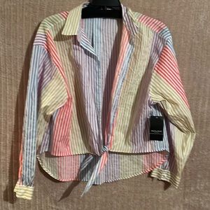 🌞3/$25 Rouge collection Open front shirt